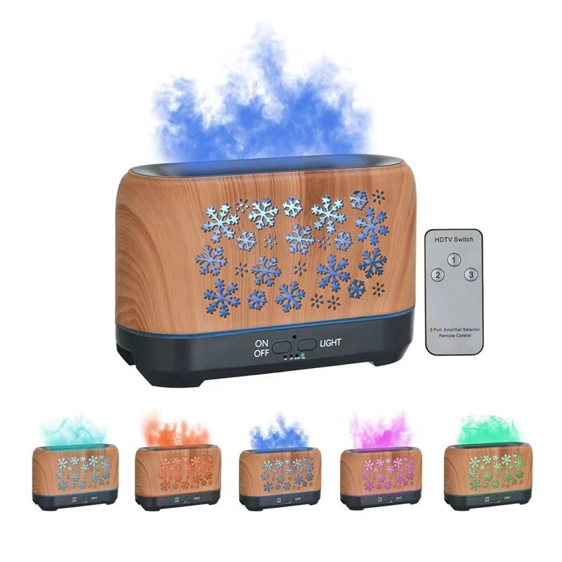 Colorful Christmas Snowflake Aromatherapy Humidifier - TrendySnaps