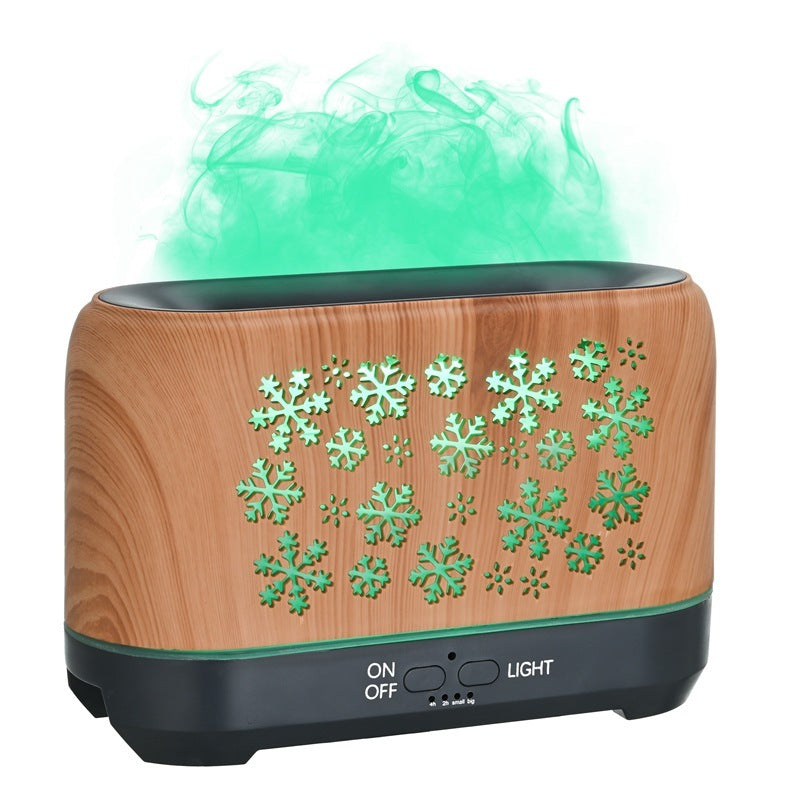 Colorful Christmas Snowflake Aromatherapy Humidifier - TrendySnaps